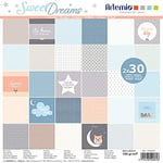 Artemio Bloc de 30x2 Feuilles Sweet Dreams 30x30 cm