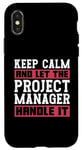 iPhone X/XS Keep Calm And Let The Lean Kanban Manager Project Management Case