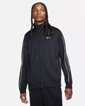 MENS Nike Black Track Top Sports Suit ZIP POCKETS SIZE SMALL