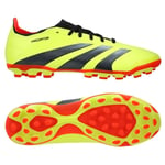 adidas Predator League 2G/3G AG Energy Citrus - Gul/Sort/Rød - Kunstgress (AG), størrelse 48