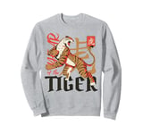 Year of the Tiger Chinese Zodiac Traditional Asian Tiger Sweatshirt