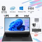 Wuxian 15.6" Intel Celeron N5095 - 2.9 Ghz - Ram 24 Go - SSD 512 Go - Noir