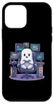 iPhone 12 mini Funny Ghost Gamer Halloween Console PC Cute Gaming Ghost Case