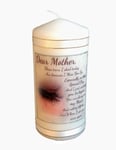 Mother of the Bride or Groom Wedding Poem Absence Candle wedding day memorial