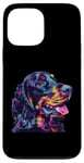 Coque pour iPhone 13 Pro Max Gordon Setter Pop Art Figurine de race de chien