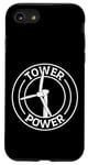 Coque pour iPhone SE (2020) / 7 / 8 Opérateur D'éoliennes Tower Power