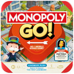 Hasbro Gaming Monopoly GO! Strategy Game for 8+ Year Old Kids, for 2-4 Players, Family Party Games for Children and Adults, Fun Christmas and Birthday Gift Idea for Boys and Girls