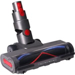 Aiperq - Brosse Compatible avec Dyson Aspirateurs V7 V8 V10 V11 V15, Brosse Turbine Motorisée avec 4 Lumières led pour Sols Durs et Tapis