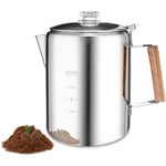 Coffee Pot Stovetop Coffee Maker Percolator Campfire Coffee Pot Stainless9126