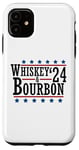 Coque pour iPhone 11 Whiskey 24, Bourbon 24, devise de la campagne électorale 2024