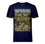 T-Shirt Homme Col Rond Jerome Bosch Le Jardin Des Delices Peinture Art Sacre