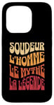 Coque pour iPhone 15 Pro Soudeur Homme Mythe Légende Idée-Cadeau Soudeur Humour