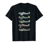 Focke-Wulf Fw190 "Wurger" bird butcher WW2 fighter T-Shirt