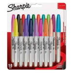 Sharpie Fine marker 18 pc(s) Fine tip Multicolour