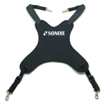 Sonor PG 6561 L-XL Bærestropp Power Strap, black,BassDrum, size L - XL