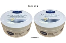 2 X Vaseline Intensive Care Advanced Repair Body Cream 250ml (Pack of 2)