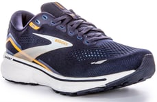 Brooks Ghost 15 Plush Cushion Neutral Running Shoe Navy Mens Trainer UK 6 - 12