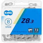 KMC Z8.3 EPT 8 Speed Chain, Dark Silver, 114 Link