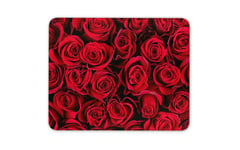 Beautiful Red Roses Valentine Mouse Mat Pad - Women's Computer Fun Gift #16895