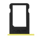 Tiroir support carte Nano Sim Jaune - Apple iPhone 5C