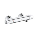 Grohtherm 1000 mitigeur de douche thermostatique mural clearance 150 avec cooltouch starlight turbostat metalgrip safestop ecojoy ecobutton chrome