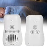 Baby Audio Monitor Two Way Talk Infant Intercom Night Light Home Security