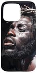 Coque pour iPhone 15 Pro Max Jésus Noir, Christianisme, Église, Christ, Jésus