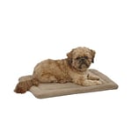 MidWest Homes for Pets Modèle 40624-TP Lit pour chien/chat Deluxe Micro molleton, 60,968 cm de long ; Taupe