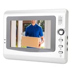 Wired Video Intercom System Video Doorbell Intercom System 7 Inch TFT Display