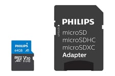 Philips Ultra Pro FM64MP65B - flashhukommelseskort - 64 GB - microSDXC