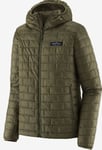 Patagonia Nano Puff Hooody - Trout Logo - Basin Green