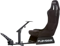 Evolution - Alcantara - Rem.00008 - Siège Baquet Pour Simulation De Sport Automobile Compatible Avec La Plupart Des Volants Et Pédaliers Du Marché