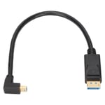 DP till MiniDP-adapter Multifunktionell Stödjer 8K 60Hz 4K144Hz Tvåvägsöverföring Mini DisplayPort-adapter Uppåtböjd