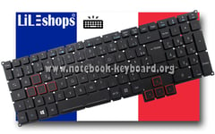 Clavier Français Original Pour Acer Predator 17 G5-793 G9-791 G9-792 G9-793 RED