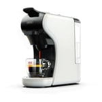 Hibrew - Machine Espresso dg 4-en-1 Multi-Fonction Compatible avec Capsule Nes Original, Capsule dg et Café moulu, Pompe Italienne 19 Bar Haute