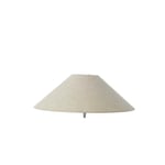 Olsson & Jensen - Grace Lampskärm Natur Ø46 - Beige - Bomullschambray - Lampskärmar