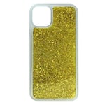 Babaco Phone Case For Iphone 11 PRO Liquid Glitter Effect, Gold