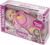 Bambolina 34Cm Doll With Accessories, 50 Lt Words, Bd348lt