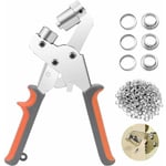 Ugreat - Pince à Oeillets Kit de Poinçonnage d'Oeillets Professionnel 100 pièces (diamètre intérieur de 10 mm) Pince de Fixation d'Oeillets en Métal