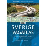 Sverige vägatlas 2024 9788775375455