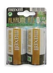 MAXELL Batteri LR-20 2-pack Blister