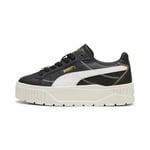 PUMA Femme Karmen II Class Act Sneaker, Black White Gold, 37 EU