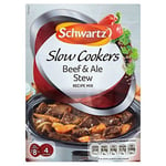 3 X Schwartz Slow Cooker Beef & Ale Stew Recipe Mix (43G Each)