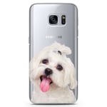 Samsung Galaxy S7 TPU Skal - Bichon Frisé