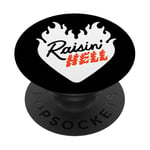 Raisin' Hell (Raising Hell) - Cowgirl / Cowboy PopSockets PopGrip Adhésif