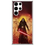 ERT GROUP mobile phone case for Samsung S22 ULTRA original and officially Licensed Star Wars pattern Kylo Ren 001 optimally adapted to the shape of the mobile phone, case made of TPU