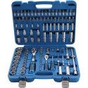 Coffret 108 pi?ces douille 6 pans Super lock cl? cliquet rallonge embout vissage carr? 1/4" 1/2" BGS TECHNIC