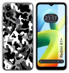 Housse En Silicone Pour Xiaomi Redmi A1 Plus Design Neige Camouflage Dessins