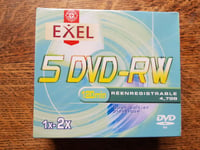 Exel coffret 5 DVD-RW 120 min