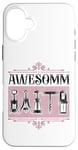 iPhone 16 Plus Sommelier Wine Drinking Tasting Corkscrew Wine Opener Case